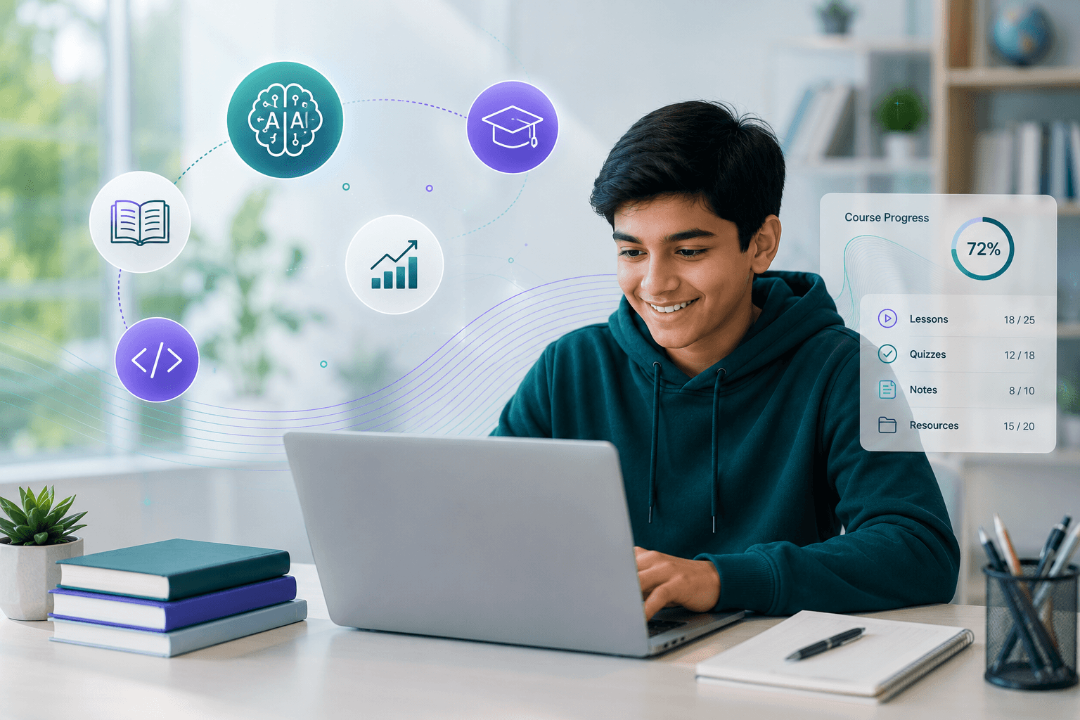 BrovAI Learning Platform Interface